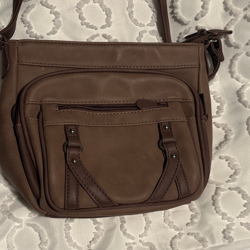 MultiSac Brown Crossbody Bag